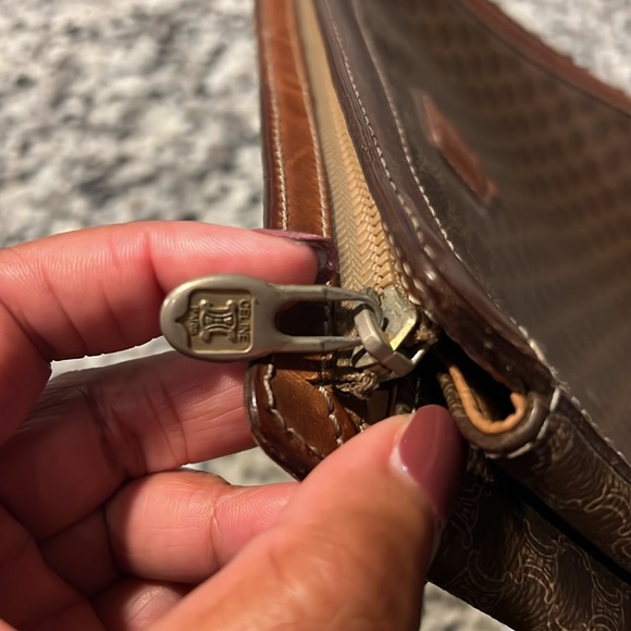 AUTHENTIC Celine Zip Pouch/Clutch - Picture 12 of 12